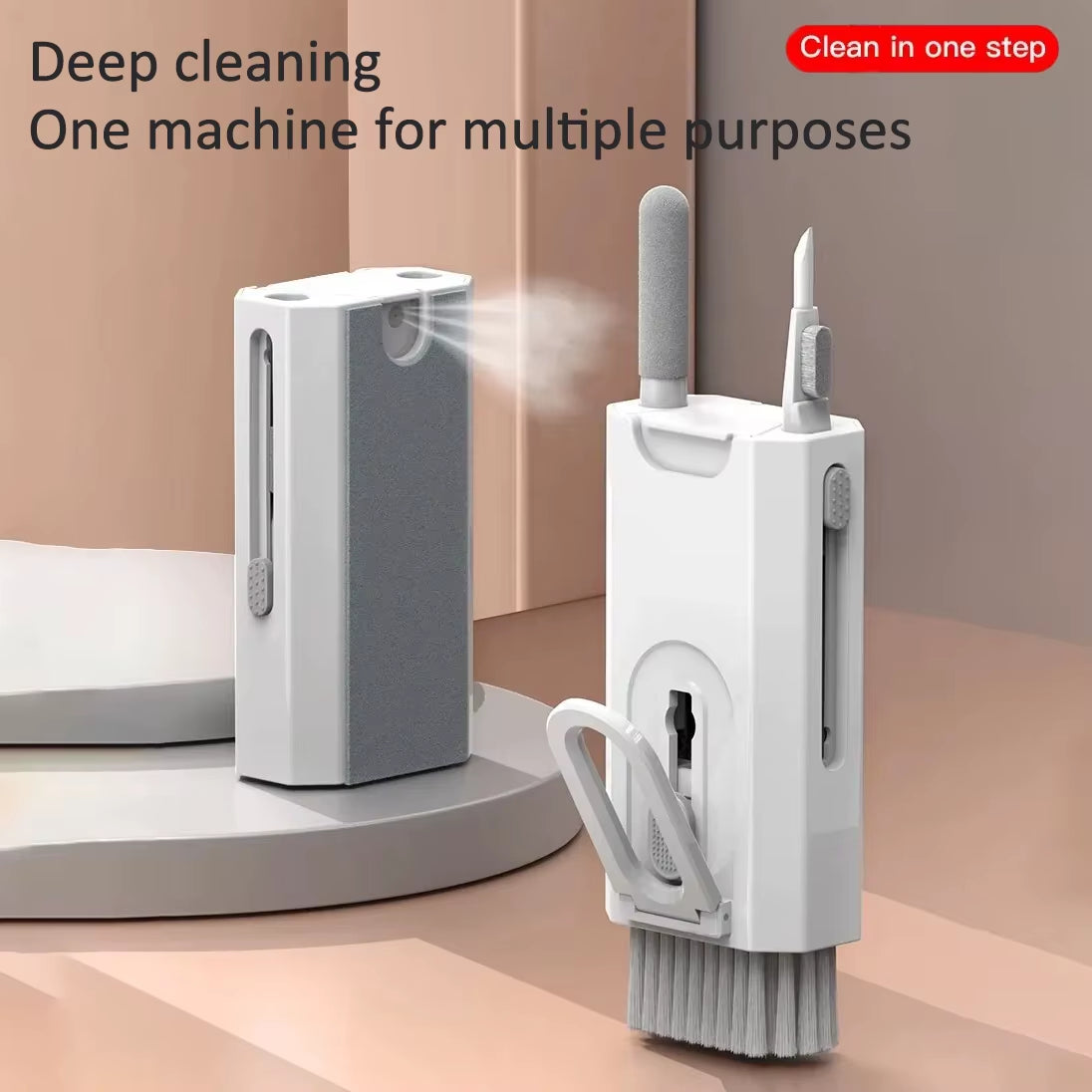 8-In-1 Keyboard Cleaning Kit Cleaner Headphone Cleaner Pen Keycap Puller Laptop Screen Cleaning Bluetooth Earphone Cleaning Kit