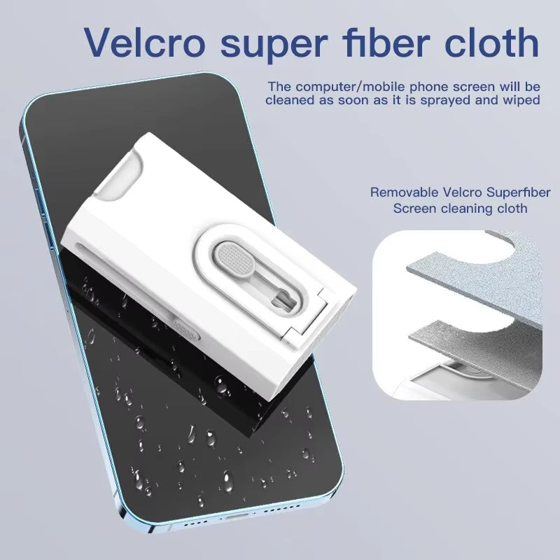 8-In-1 Keyboard Cleaning Kit Cleaner Headphone Cleaner Pen Keycap Puller Laptop Screen Cleaning Bluetooth Earphone Cleaning Kit